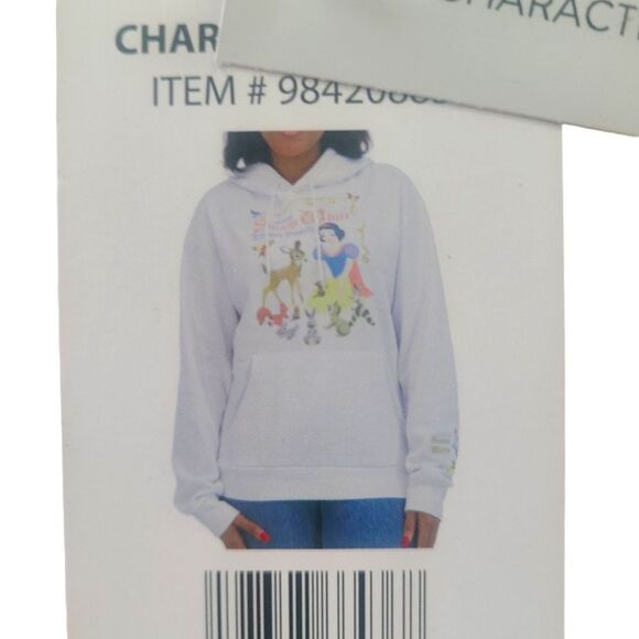 DISNEY Snow White Ptincess Graphic Hoodie Sweatshirt Ladies Sz XS Girls … - Picture 6 of 12